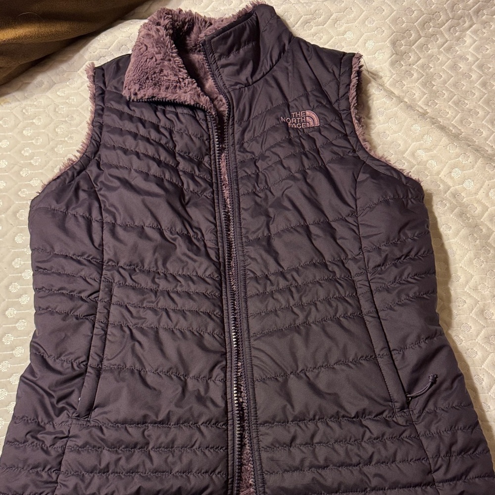 The North Face Women's Dark Purple Quilted Vest